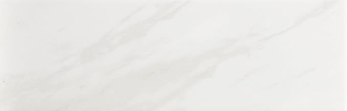 Daltile Perpetuo 4" X 12" Glazed Ceramic Wall Tile in Satin Timeless White (28 pieces per carton) (10.64 sqft per carton)