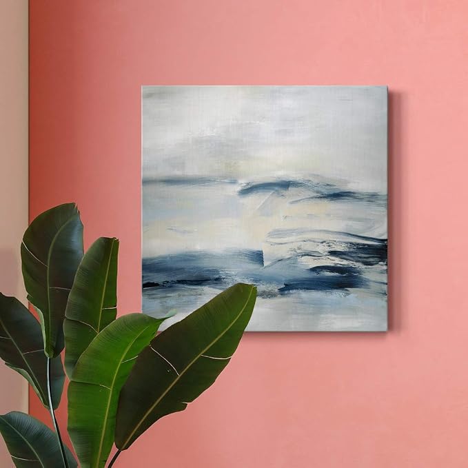 Renditions Gallery Adrift Wall Art, Premium Gallery Wrapped Canvas Decor, Ready to Hang, 16 in H x 16 in W, Made in America Print