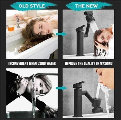 Universal 360 Rotatable Faucet (White)