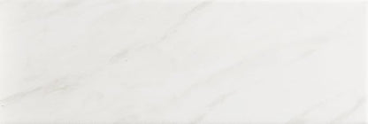 Daltile Perpetuo 4" X 12" Glazed Ceramic Wall Tile in Satin Timeless White (28 pieces per carton) (10.64 sqft per carton)