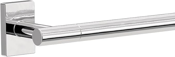 Franklin Brass Hartwell 3-Piece Bathroom Set Polished Chrome 18" + 6" Towel Rack, Toilet Paper Holder/Hand Towel Holder, Hook | 3-Piece Bath Hardware Accessories Set HRT63-PC
