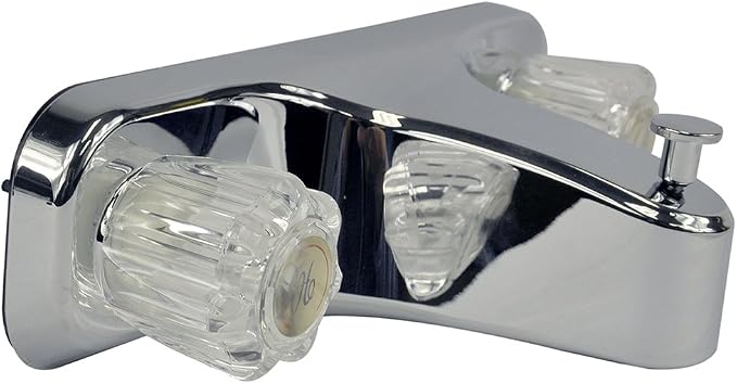 Danco Mobile Home RV Tub Shower Center-Set Faucet, 8 in, Chrome (33156X)