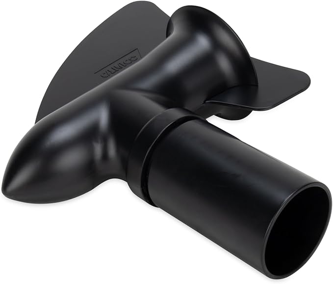 Camco Cyclone RV Sewer Vent Cover - Uses the Power of the Wind to Draw Holding Tank Odors Out of the RV, Trailer, or Camper - Easy Tool-Free Installation (40597)