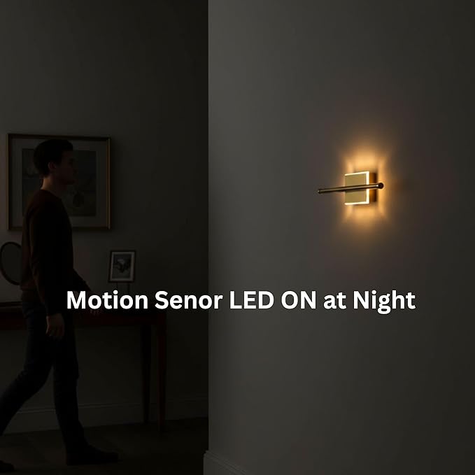 20-Inch Smart LED Vanity Light Bar | Dual Light Source (10W Main/3W Motion Sensor) | 4 Switch Modes (Incl. Night Light) | 3000K, 1040LM, CRI 90+, Dimmable, ETL (Matte White)