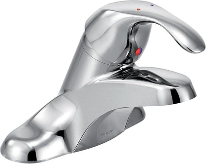Moen 8439 Commercial M-Bition 4-Inch Centerser Bathroom Faucet with 3-Inch Lever Handle, 1.5-gpm, Chrome
