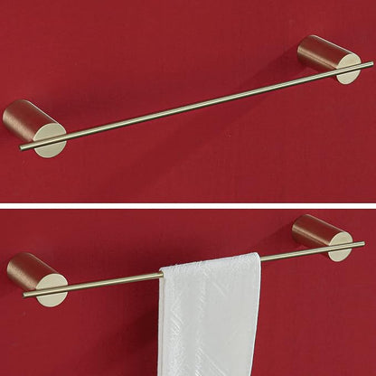RANDOM Brushed Gold Towel Bar Rack Holder Rod 18 inch Hand Towel Holder for Bathroom Kitchen Hardware Accessories Wall Mount 96068-2-18BG