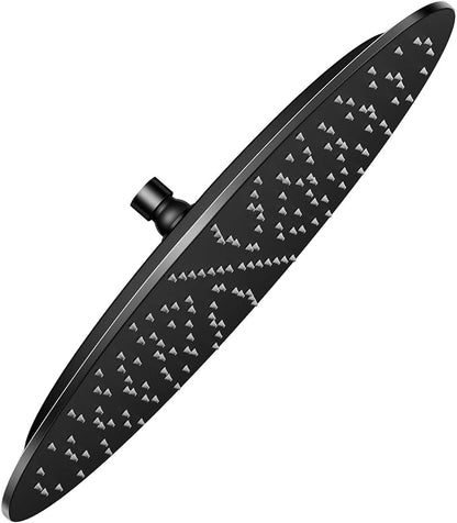 VBFF-Shower Head,rain shower head, 16 inch- Round Shower Head, 1.8 GPM Flow Rate, rainfall showerhead,VBFF14 (Matte Black)