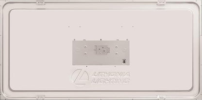 Lithonia Lighting CPANL 2x4 LED Flat Panel Light, 2 Ft. x 4 Ft. LED Light Panel, Ceiling Lighting Fixture, 4000/5000/6000 Adjustable Lumens, 3500K/4000K/5000K Switchable CCT, White