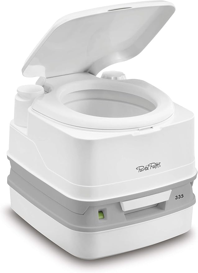 Thetford 92828 Porta Potti 335 Portable Toilet, White-Grey 313 x 342 x 382 mm
