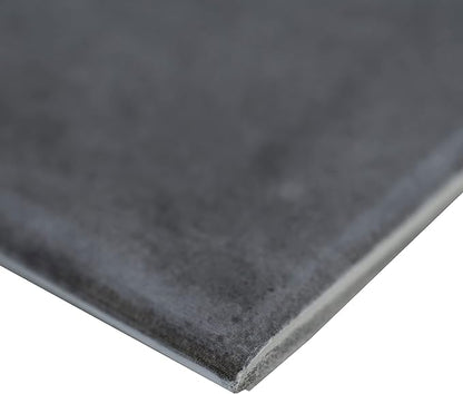 MSI Renzo Storm 3x12 in. Bullnose Ceramic Subway Wall Tile – Bathroom, Kitchen Backsplash, Accent Wall, Shower Walls