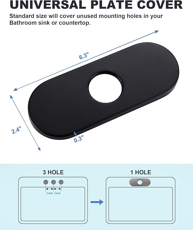 Modern Bar Sink Faucet, Single Handle Bathroom Kitchen Sink Faucet, 1 Hole Wet Bar Sink Faucet with 360°Swivel Spout for bar RV Laundry Farmhouse, Matte Black