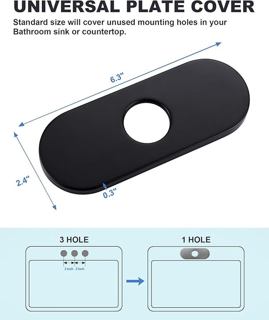 Modern Bar Sink Faucet, Single Handle Bathroom Kitchen Sink Faucet, 1 Hole Wet Bar Sink Faucet with 360°Swivel Spout for bar RV Laundry Farmhouse, Matte Black