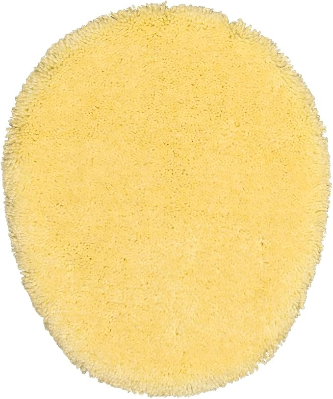 Garland Rug Traditional Nylon Washable Rubber Ducky Yellow 3 Piece Set - Lid, Contour, Bath Rug - Soft, Absorbent, and Stylish for Your Bathroom
