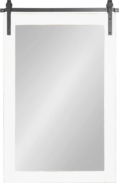 Kate and Laurel Cates Farmhouse Wall Mirror