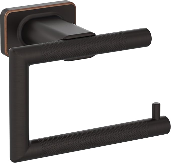 Amerock Bronx Oil-Rubbed Bronze Single Post Tissue Holder, BH26617ORB