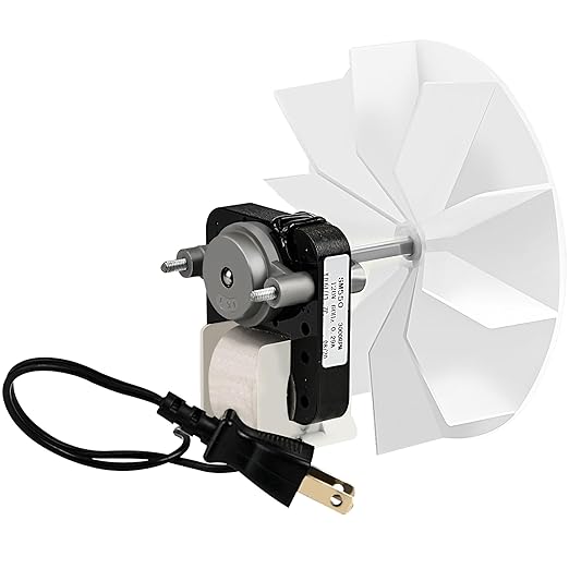 Wuzeautk Universal SM550 Bathroom Exhaust Vent Fan Motor Replacement Electric Motor Kit Fit for Nu-Tone B-roan |120V|3000 RPM|50 CFM| Replaces C65878, VFM100, C01575, 65100, EM550, EM750
