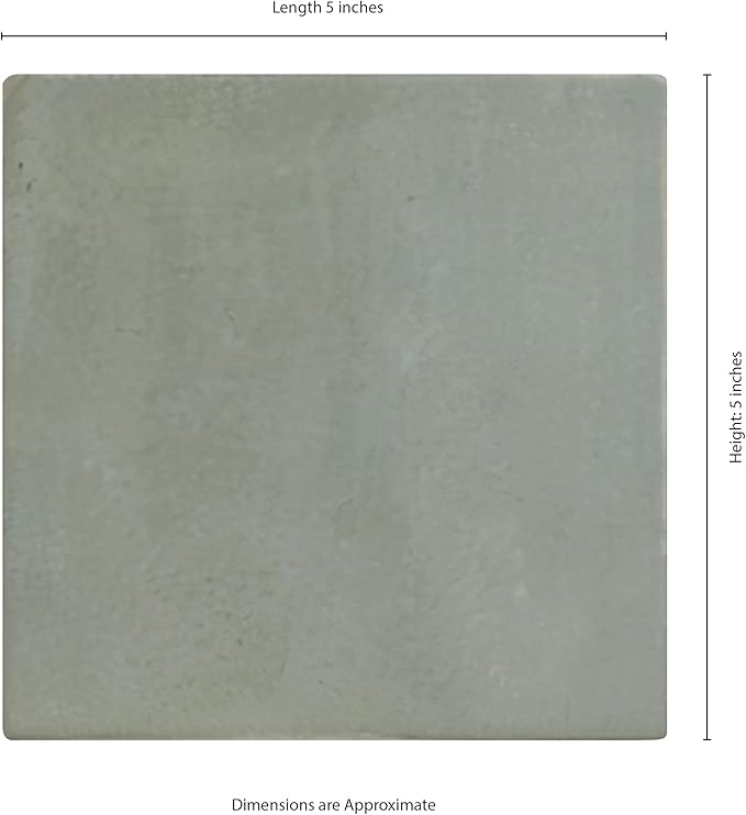 MSI Renzo Jade 5x5 Inch Glossy Ceramic Square Tile - Bathroom, Kitchen Backsplash, Accent Wall, Shower