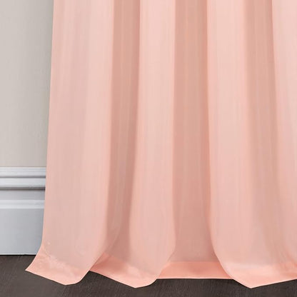 Lush Decor Night Sky 100% Blackout Window Curtain Panel Single 42"W x 84"L, Gray & Blush - Blackout Curtains For Bedroom - Sequin Curtains - Glam Decor