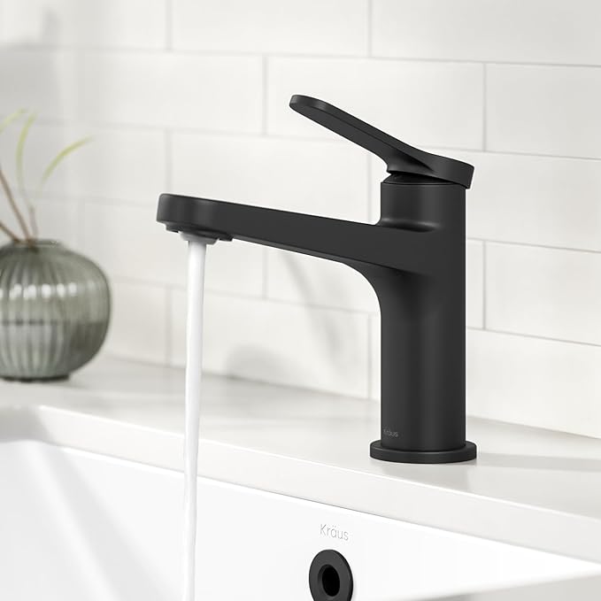 Suggestion


Black faucet with water flowing in a kitchen setting