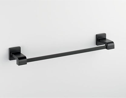 Delta 77518-BL Ara 18-in Wall Mount Towel Bar Bath Hardware Accessory in Matte Black