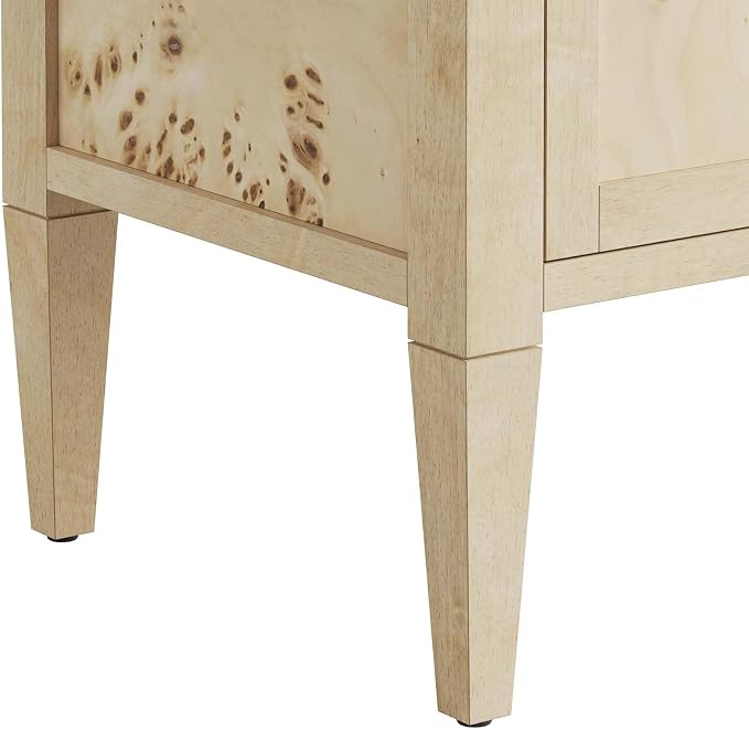 Modway EEI-6138-BUR Elysian 30" Bathroom Vanity Cabinet (Sink Basin Not Included), Burgundy