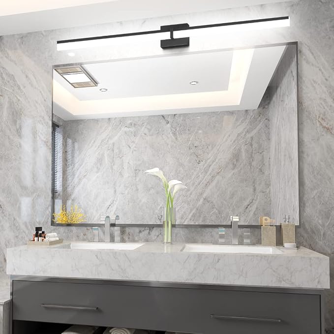 Tipace 47.2 inch LED Vanity Lights Bathroom Vanity Light Fixtures Bathroom Lighting Fixture Over Mirror 5500K