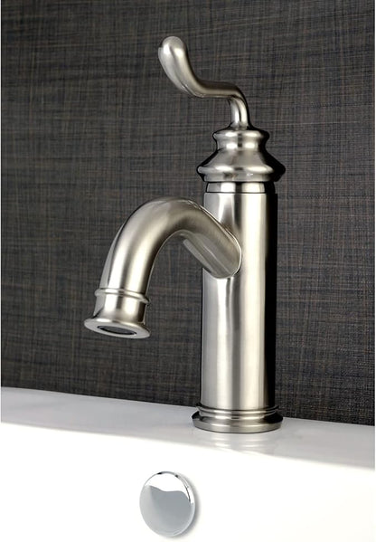 Kingston Brass LS5413RL Royale Bathroom Faucet, Brushed Brass 5.88 x 5.06 x 9