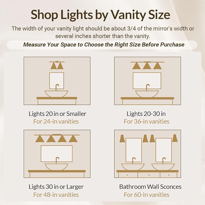 ANDY STAR Black Bathroom Light Fixture, 3 Light Vanity Lights, Rustproof Wall Lights Over Mirror, Rustic Wall Mounted Lamp, Modern Wall Sconces for Mirror, Powder Room, Bedroom