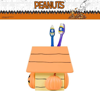 Peanuts Snoopy Toothbrush Holder - Makeup Brushes/Pens Tumbler, (Officially Licensed Product) by Franco