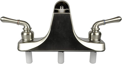 Danco Mobile Home Center-Set Tub/Shower Faucet 8", Brushed Nickel, 10883X