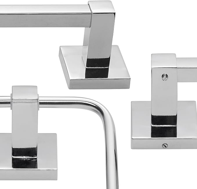 Globe Electric 51368 Finn Bath Set, Polished Chrome