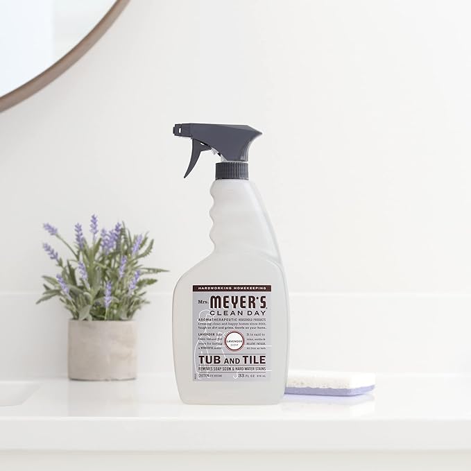 Mrs. MEYER'S CLEAN DAY Tub and Tile Cleaner, Lavender, 33 Fluid Ounce