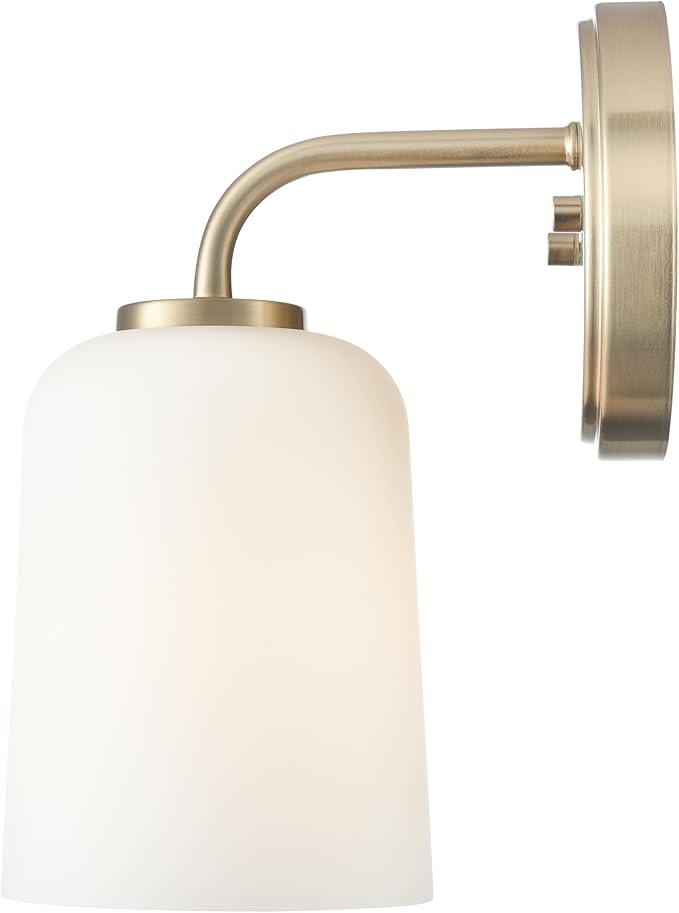 ML Lighting 214201-MG Laphia 5" Wide 1-Light Vanity - Modern Gold