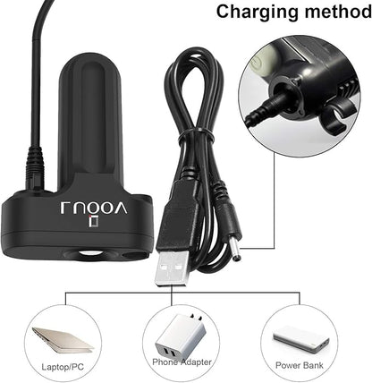 Electric Portable Bidet Handheld Battery,Bidet Handheld Water Sprayer Portable Rechargeable Battery Powered (Bidet+Shower)