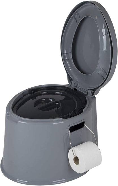 Bo-Camp - Portable Toilet - 7 liters - Grey