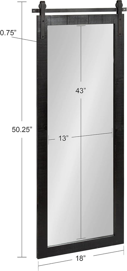 Kate and Laurel Cates Farmhouse Wall Mirror