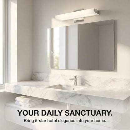 Mendizabal LED wall Lights for Bathroom, Vanity, Bedroom, Living Room, Kitchen Chrome Plated Indoor wall Light Fixture Over Mirror, Bath Lights, Indoor wall Lighting, Energy efficient LED Light