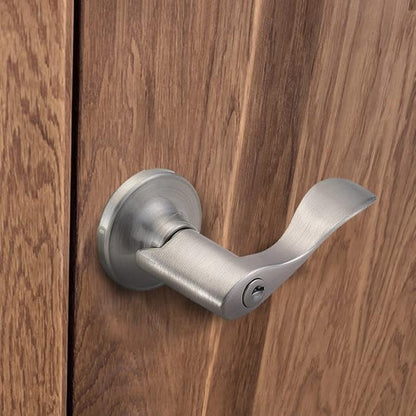 Design House 700500 Springdale Keyed Entry Door Lever Satin Nickel