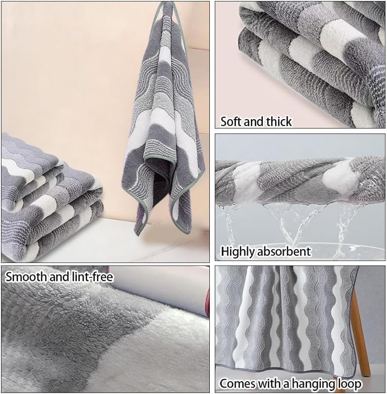 Microfiber Bath Towel 35x70in - Ultra Soft Quick Dry, Lightweight for Gym, Spa, Travel | Hotel Grade & Multi-Use| Single Pack