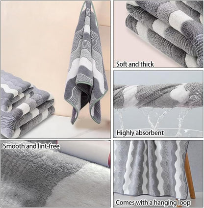 Microfiber Bath Towel 35x70in - Ultra Soft Quick Dry, Lightweight for Gym, Spa, Travel | Hotel Grade & Multi-Use| Single Pack