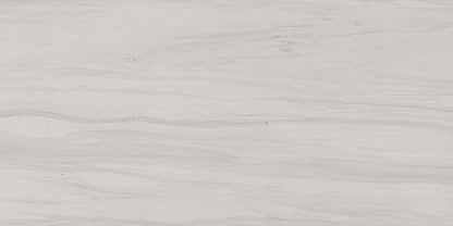 Daltile Costar 12" x 24" Marble Look Porcelain Floor Tile in Matte Calacatta Sky for Kitchen, Bathroom, Living Room Floors
