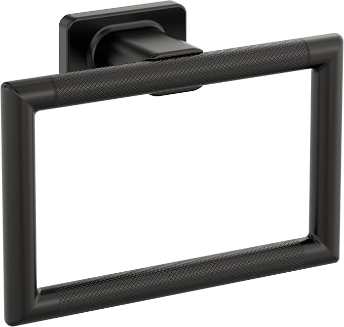 Amerock Bronx Black Bronze Closed Towel Ring, BH26612BBR
