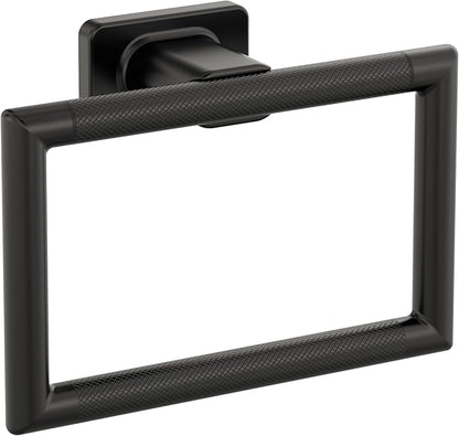 Amerock Bronx Black Bronze Closed Towel Ring, BH26612BBR