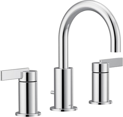 Cia T62228 in. Widespread 2-Handle High-Arc Bathroom Faucet Trim Kit, Valve Required,