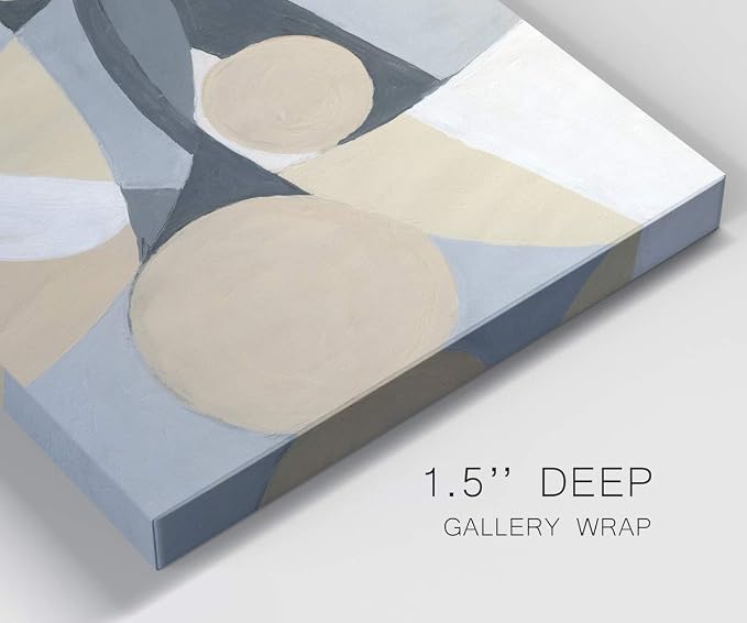 Renditions Gallery Canvas Wall Art Home Paintings & Prints Artwork Grey Brown Rug Abstrac Canvas Wall Hanging Modern Decorations Picture for Bedroom Living Room Office Kitchen - 32"x48" LT02