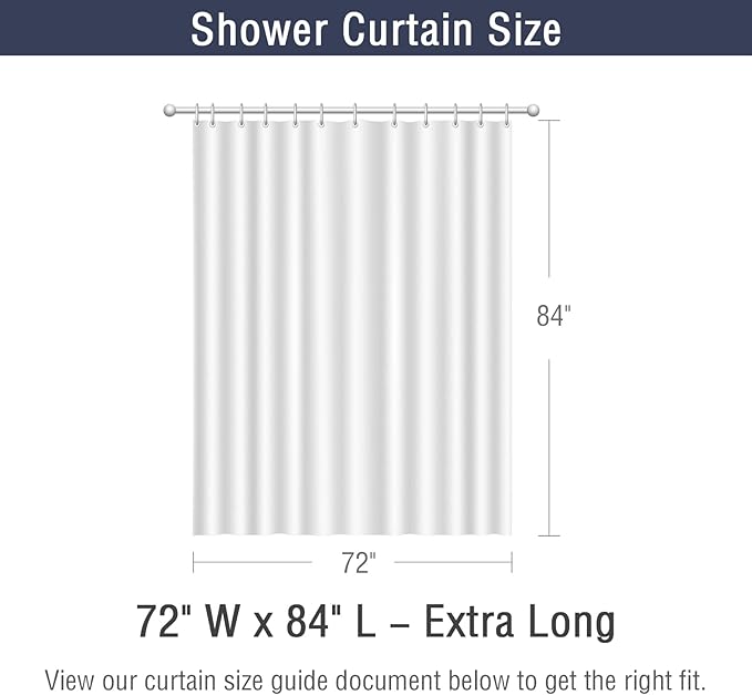 72x84 Extra Long Shower Curtain, Ombre Sage Green 3D Embossed Half Bath Curtain