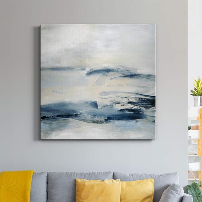 Renditions Gallery Adrift Wall Art, Premium Gallery Wrapped Canvas Decor, Ready to Hang, 40 in H x 40 in W, Made in America Print