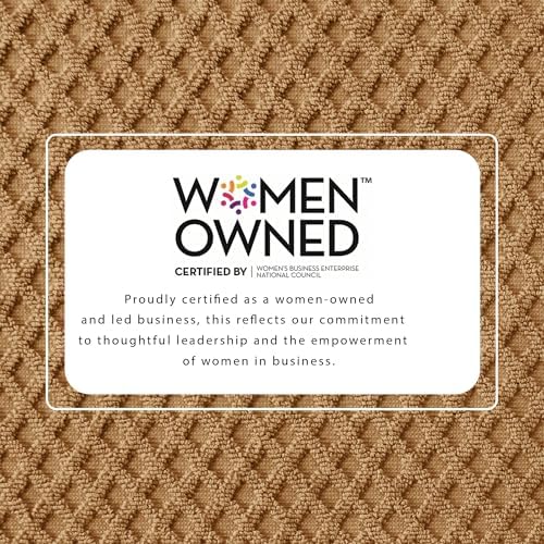 Great Bay Home Hand Towels - 100% Cotton 6 Pack 26x16 Hand Towel Set - Absorbent, Durable, Quick-Dry Towels for Bathroom (Mocha)