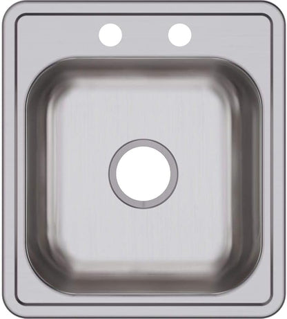 Elkay Dayton D117192 Single Bowl Top Mount Stainless Steel Bar Sink