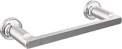 DELTA FAUCET 78908 Tetra 8 in. Hand Towel Bar Bath Hardware Accessory in Polished Chrome